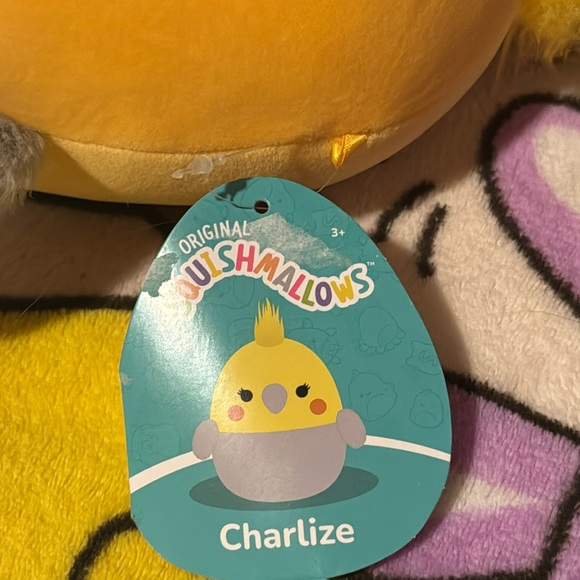 Charlize the cockatiel squishmallow NWT - Picture 5 of 5